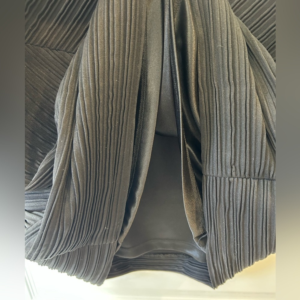 NWT Tahari ASL Black Short Sleeve Dress - Lined - Picture 10 of 10